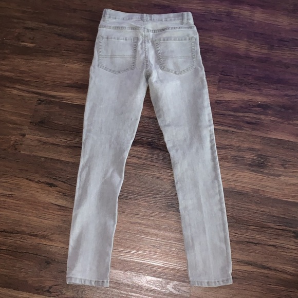 Children’s Place‎ super skinny stretch light wash gray jeans/denim, size 10 - Picture 2 of 2